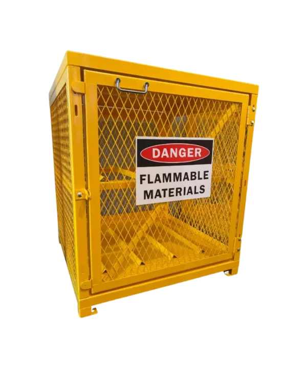Home 5 Small Gas Bottle Storage Cage | Compact & Secure Storage