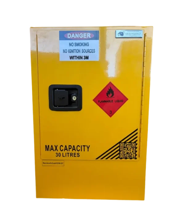 30L Flammable Goods Cabinet | Class 3 | Compact & Fire-Safe
