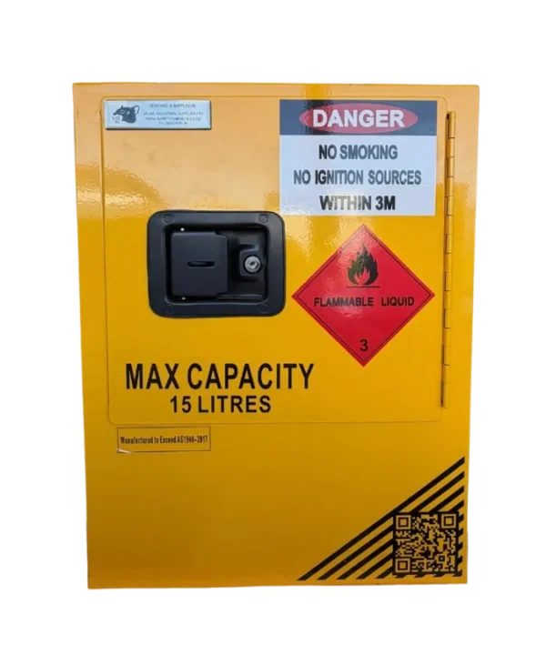 15L Flammable Goods Cabinet | Class 3 | Compact & Fire-Safe