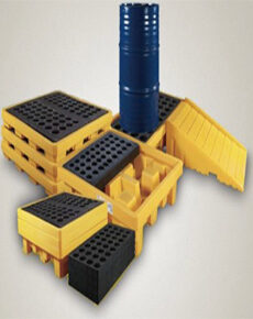 2 Drum Spill Containment Pallet