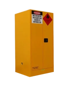 Angled view of a 350L Flammable Goods Cabinet