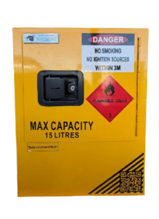 15L Flammable Goods Cabinet | Class 3 | Compact & Fire-Safe