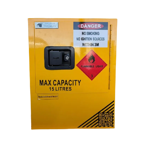 15L Flammable Goods Cabinet | Class 3 | Compact & Fire-Safe