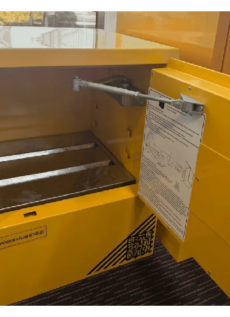 15L Flammable Goods Cabinet | Class 3 | Compact & Fire-Safe