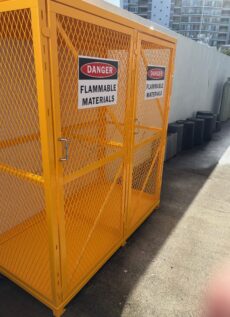 Large Gas Bottle Storage Cage | Industrial-Grade Storage