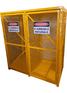 Large Gas Bottle Storage Cage | Industrial-Grade Storage