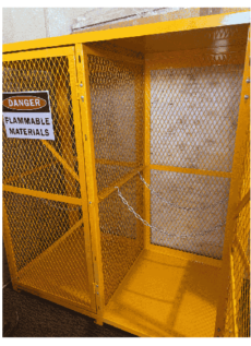 Large Gas Bottle Storage Cage | Industrial-Grade Storage