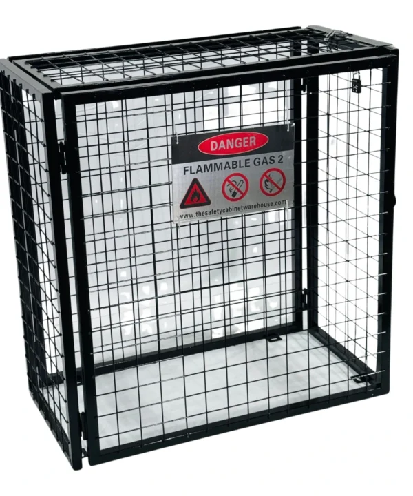 Forklift Gas Bottle Cage | 9kg 15kg 18kg | Secure Storage