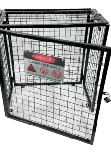 Forklift Gas Bottle Cage | 9kg 15kg 18kg | Secure Storage