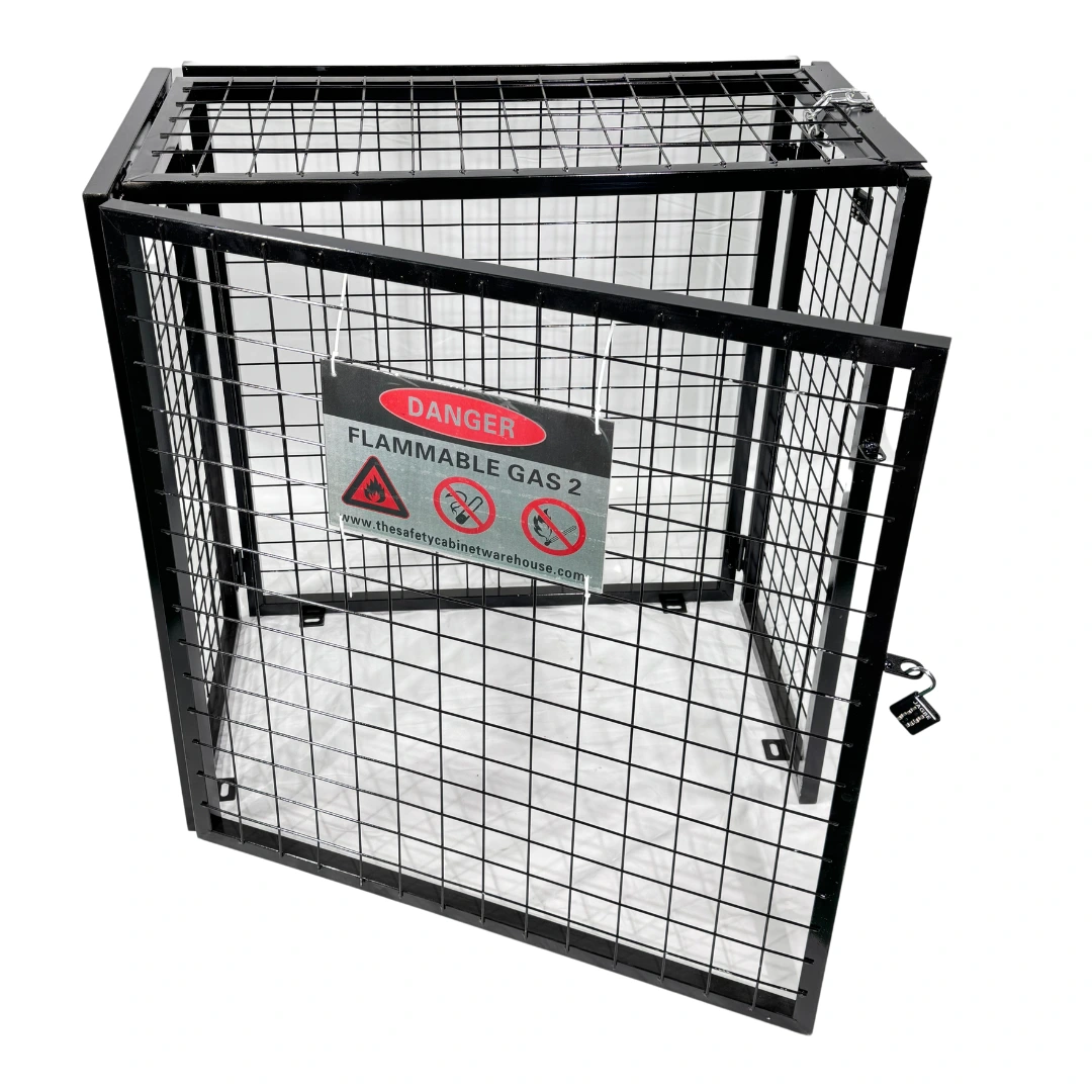 Forklift Gas Bottle Cage | 9kg 15kg 18kg | Secure Storage