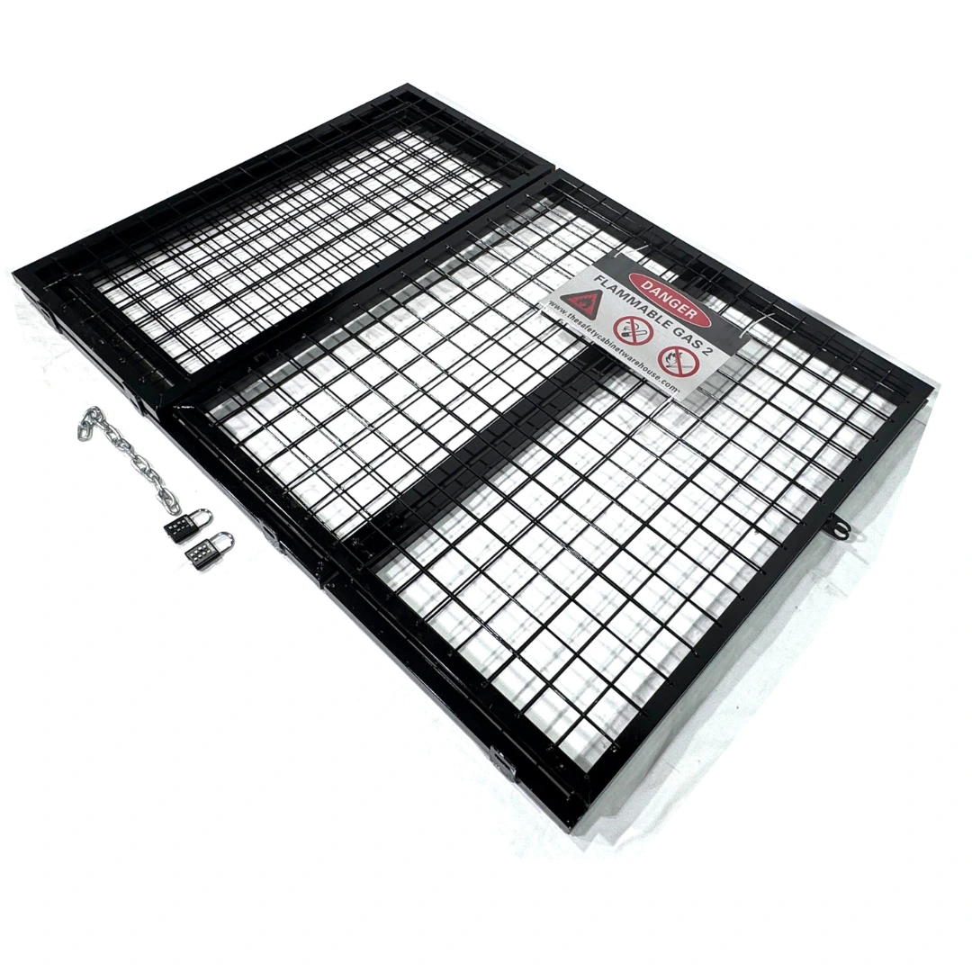 Forklift Gas Bottle Cage | 9kg 15kg 18kg | Secure Storage
