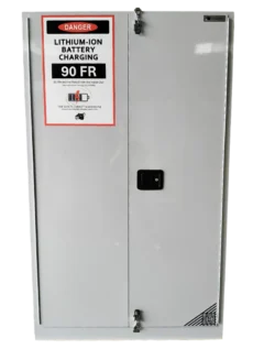 20 Station Lithium-Ion Battery Cabinet | Charging & Storage | Fire-Safe