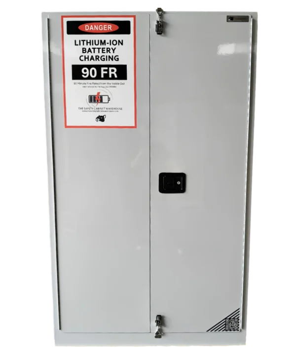 Home 6 20 Station Lithium-Ion Battery Cabinet | Charging & Storage | Fire-Safe