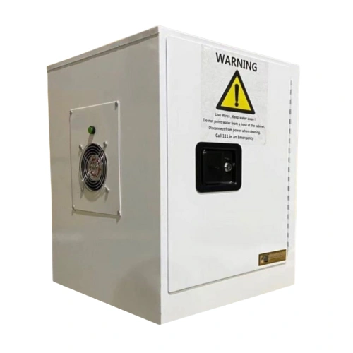 4 Station Lithium-Ion Battery Cabinet | Charging & Storage | Fire-Safe