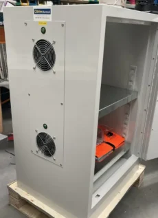 8 Station Lithium-Ion Battery Cabinet | Charging & Storage | Fire-Safe