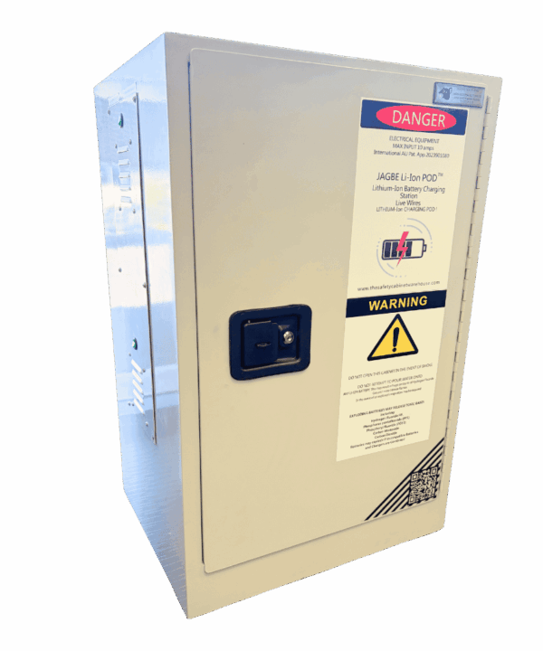 8 Station Lithium-Ion Battery Cabinet