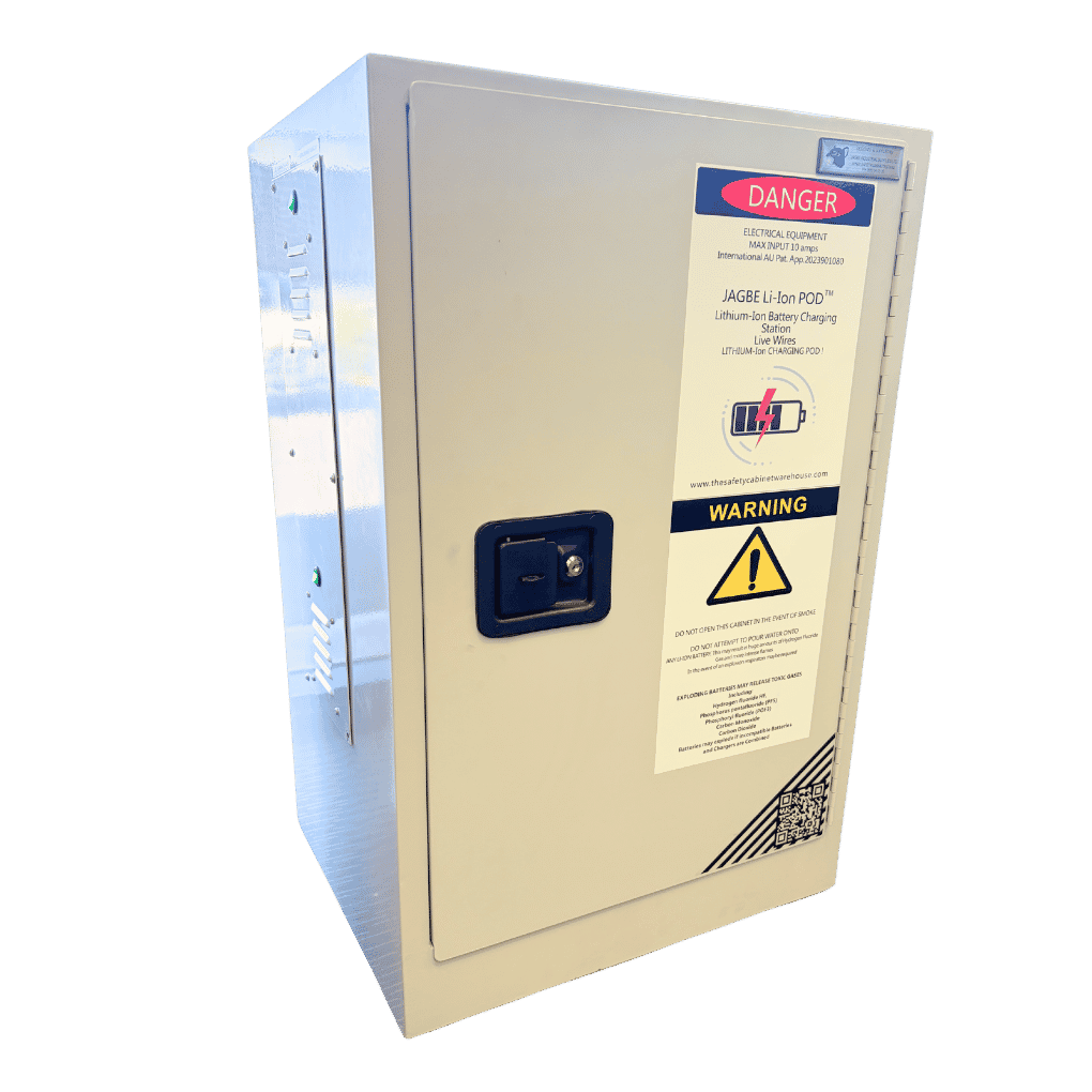 8 Station Lithium-Ion Battery Cabinet