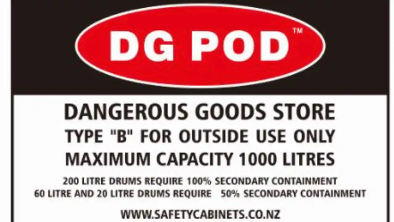 1000L Dangerous Goods Storage Cabinet | Heavy Duty | Weatherproof