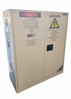 12 Station Li-Ion Battery Cabinet
