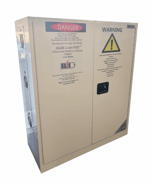 12 Station Li-Ion Battery Cabinet