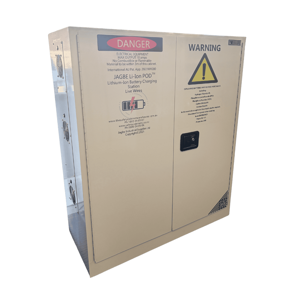 12 Station Li-Ion Battery Cabinet