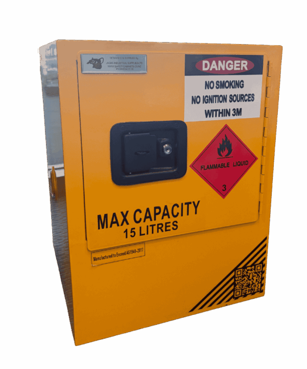 15L Flammable Goods Cabinet | Class 3 | Compact & Fire-Safe