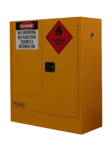 160L Flammable Goods Cabinet angled view