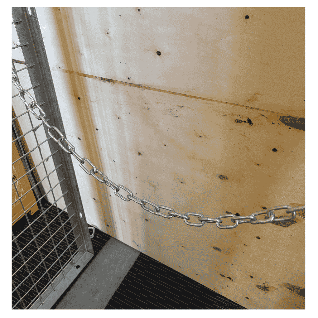 Domestic 45kg Gas Bottle Cage | Secure Storage for LPG Cylinders