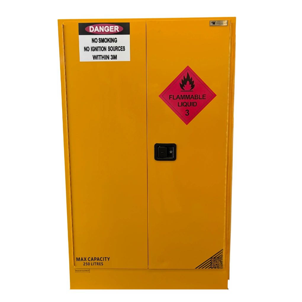 250L Flammable Goods Cabinet | Class 3 | Fire-Resistant