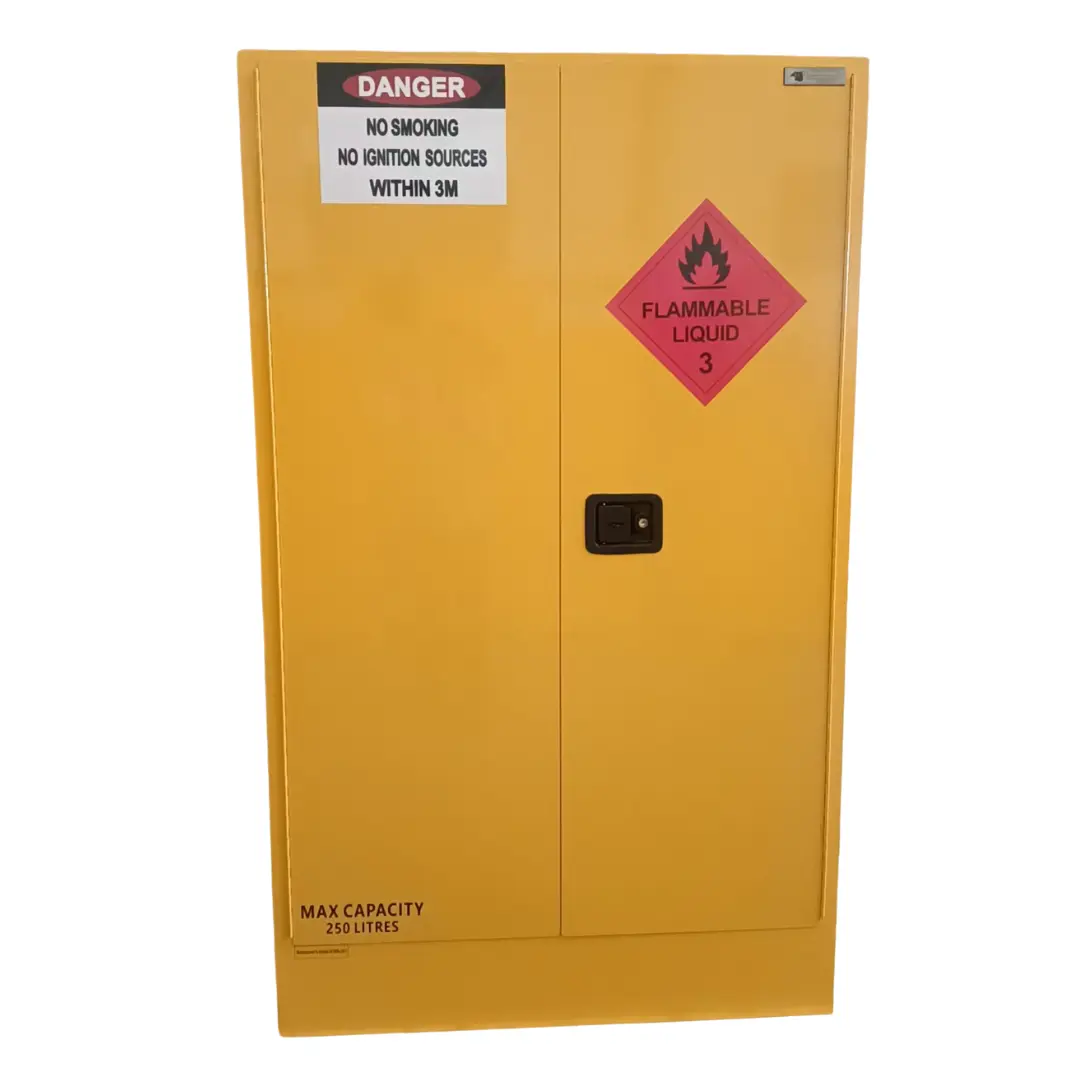 250L Flammable Goods Cabinet | Class 3 | Fire-Resistant