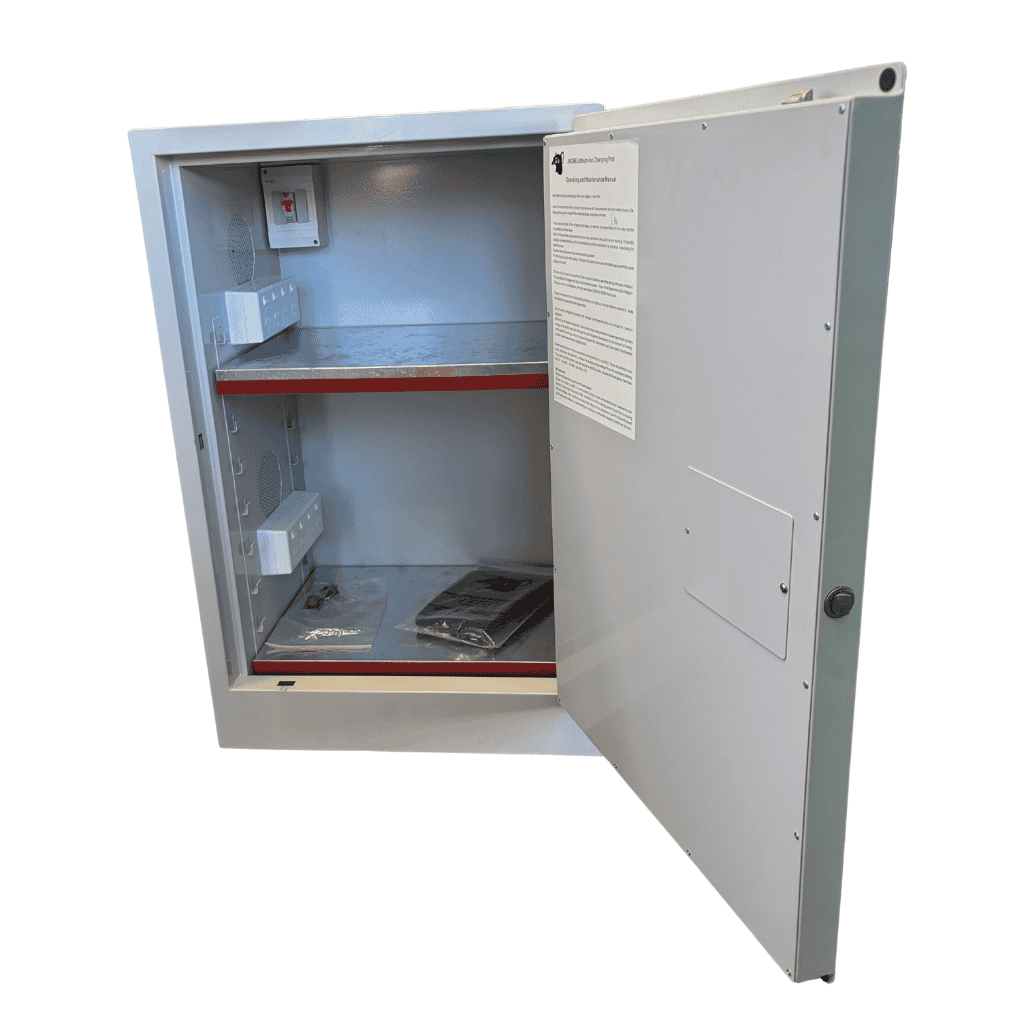 8 Station Lithium-Ion Battery Cabinet