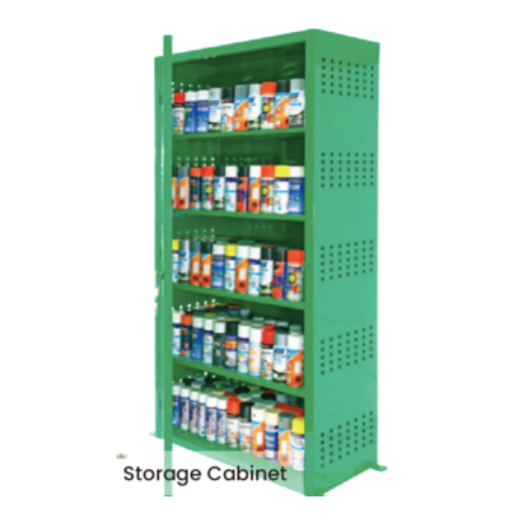 Large Aerosol Cabinet | 216 Can Capacity