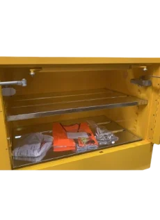 Inside the 100L Flammable Goods Cabinet