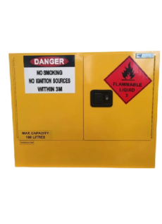 100L Flammable Goods Cabinet | Class 3 | Fire-Resistant