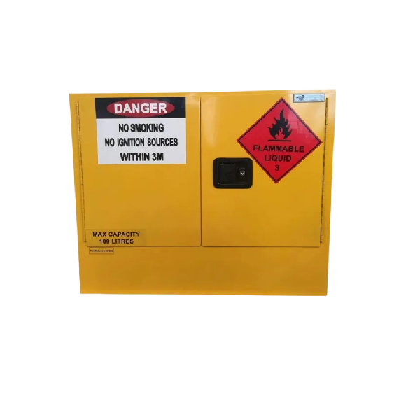 100L Flammable Goods Cabinet | Class 3 | Fire-Resistant