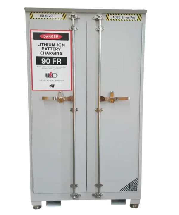 Heavy-Duty Large Lithium-Ion Battery Cabinet | Indoor/Outdoor | Fire-Safe