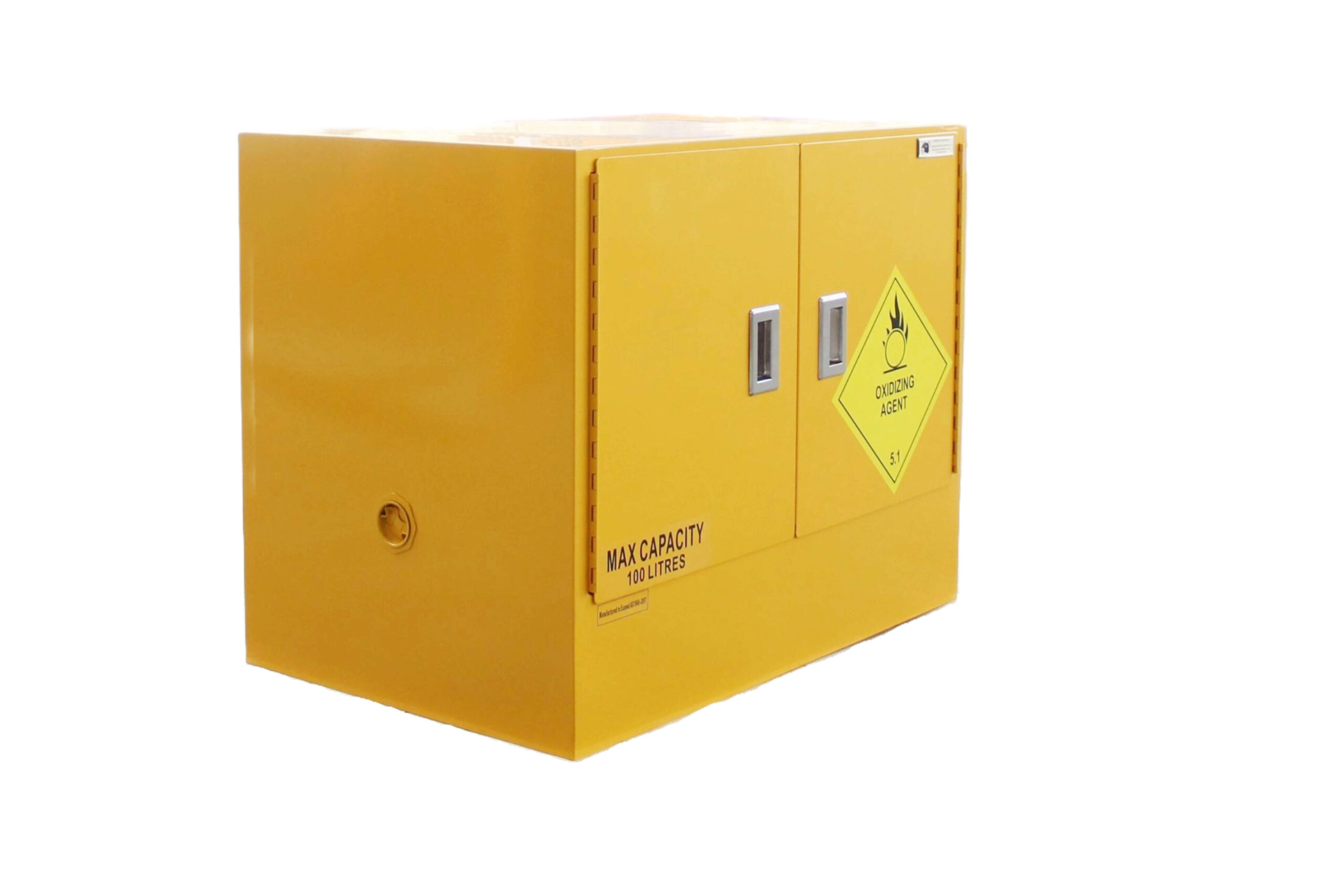 100L Oxidising Cabinet | Class 5.1 Chemical Storage