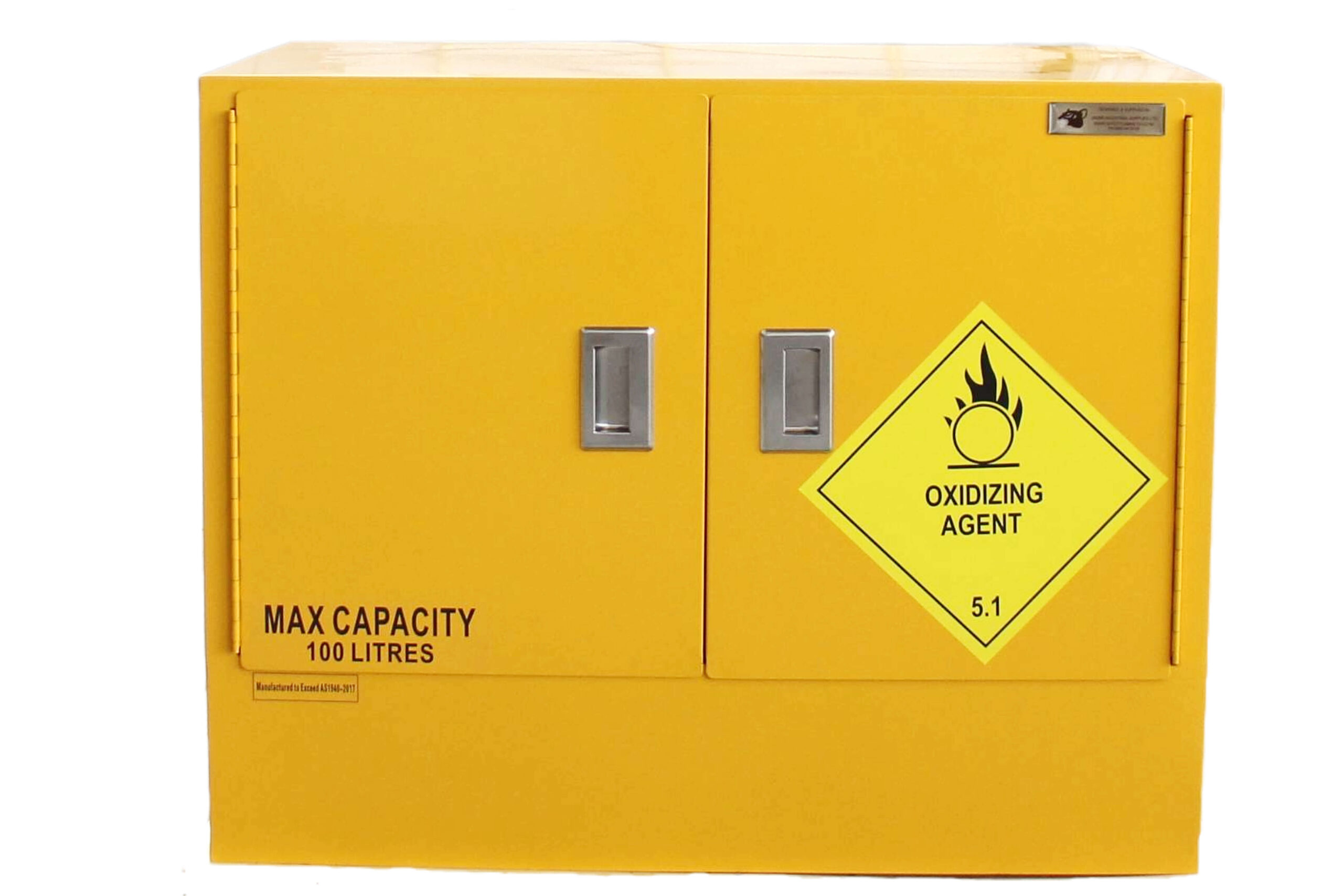 100L Oxidising Cabinet | Class 5.1 Chemical Storage