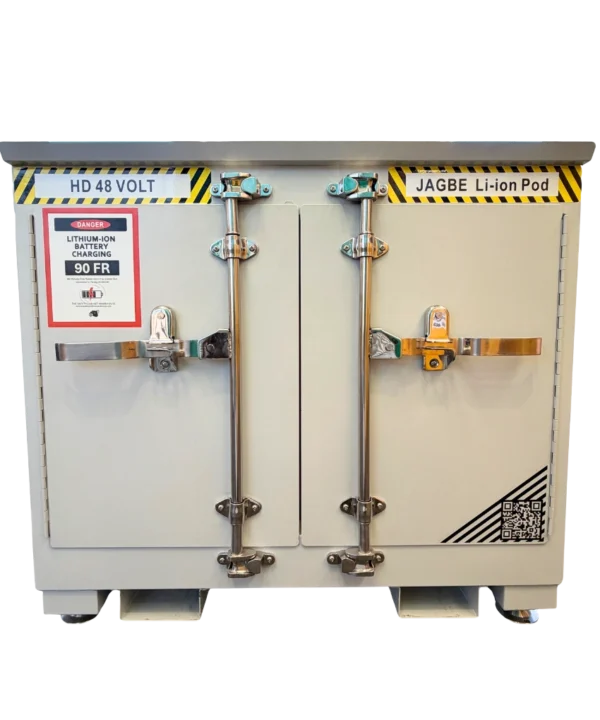 Heavy-Duty Small Lithium-Ion Battery Cabinet | Indoor/Outdoor | Fire-Safe