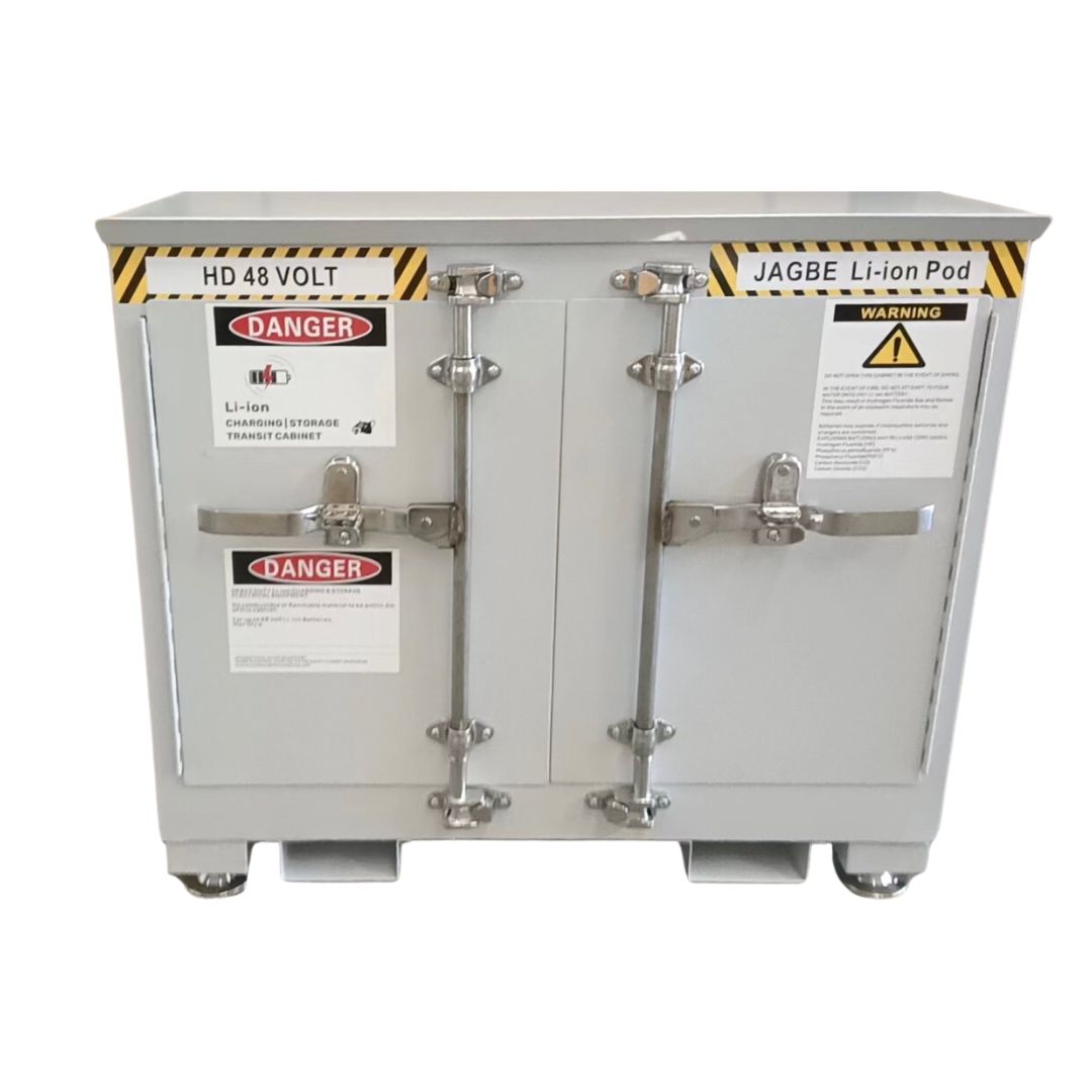 Heavy-Duty Small Lithium-Ion Battery Cabinet | Indoor/Outdoor | Fire-Safe