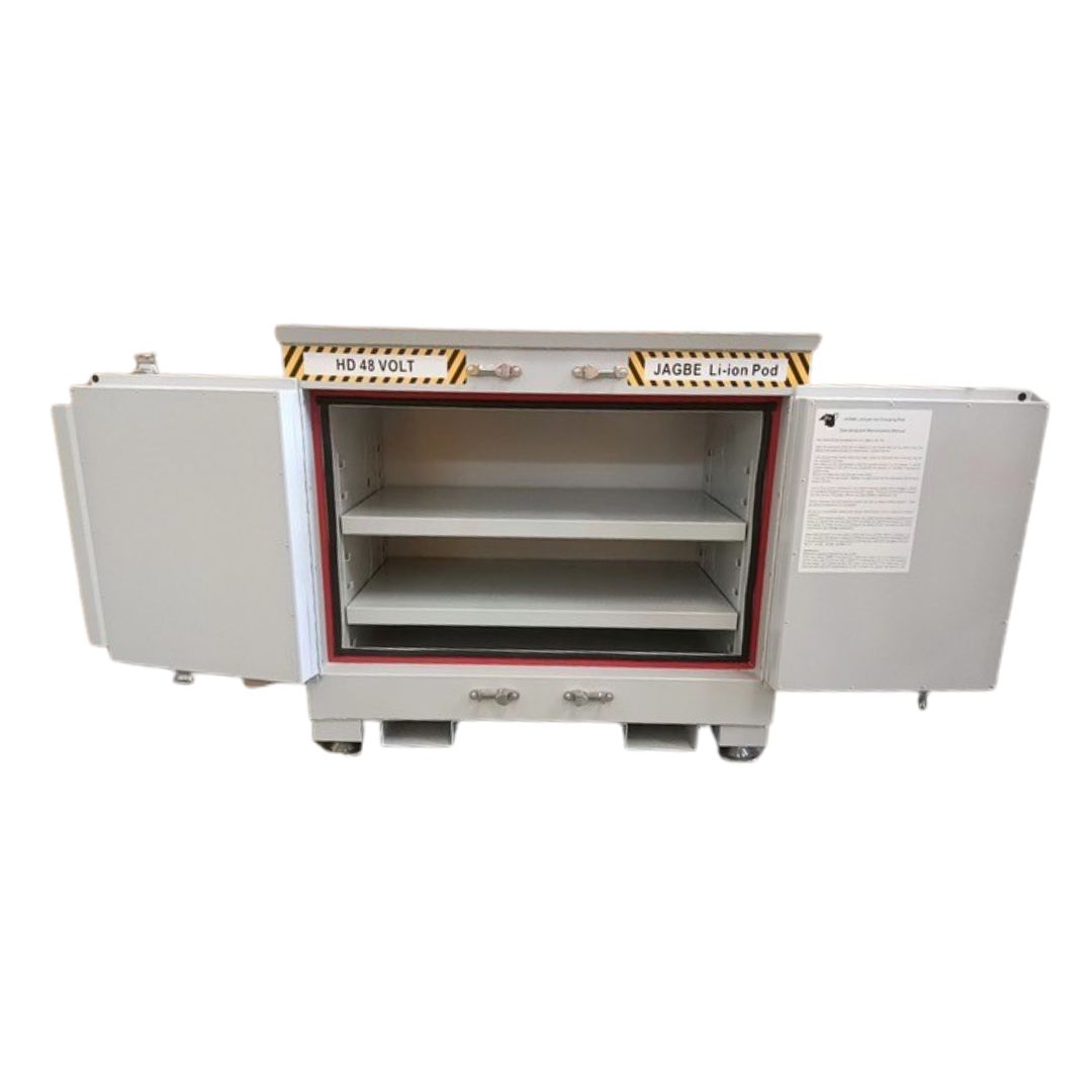 Heavy-Duty Small Lithium-Ion Battery Cabinet | Indoor/Outdoor | Fire-Safe