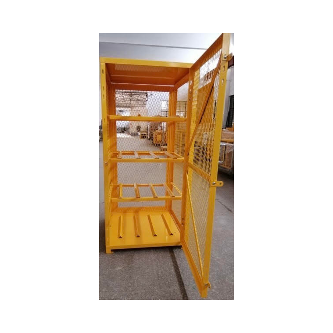 SCBA Tank Storage Cabinet | Heavy-Duty Rack Cage for SCBA Cylinders