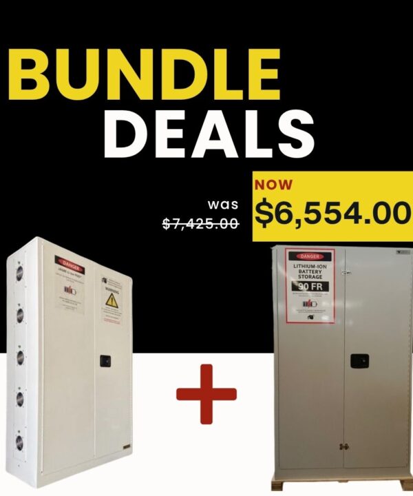 Charge & Store Bundle : Complete Lithium Battery Solution