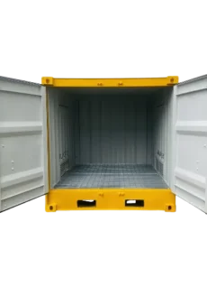 9ft DG-Tainer end doors open