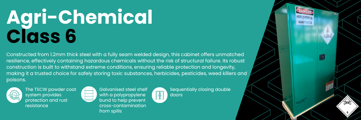 Agri-Chemical Storage Cabinets | Class 6