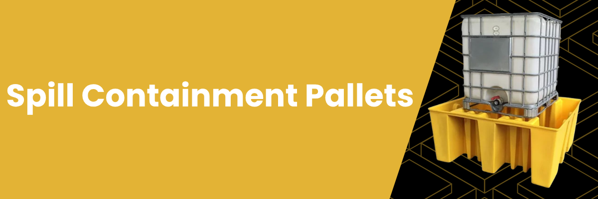 Spill containment pallets